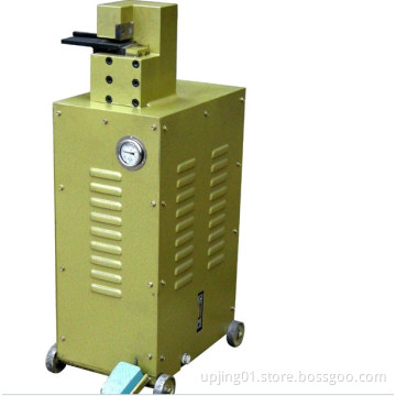 hydraulic cutter for cutting steel in leather industry